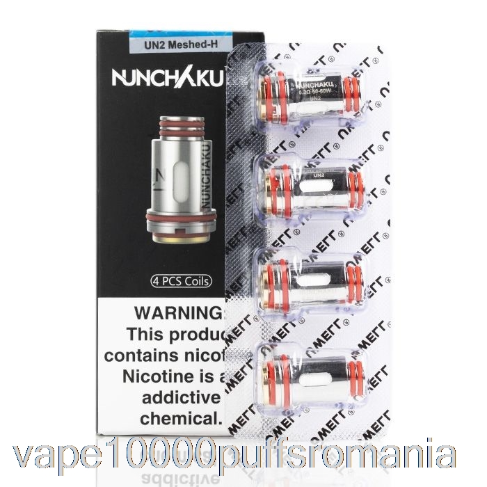 Bobine De Schimb Vape Romania Uwell Nunchaku 0,4ohm Bobine A1 Claptonizate